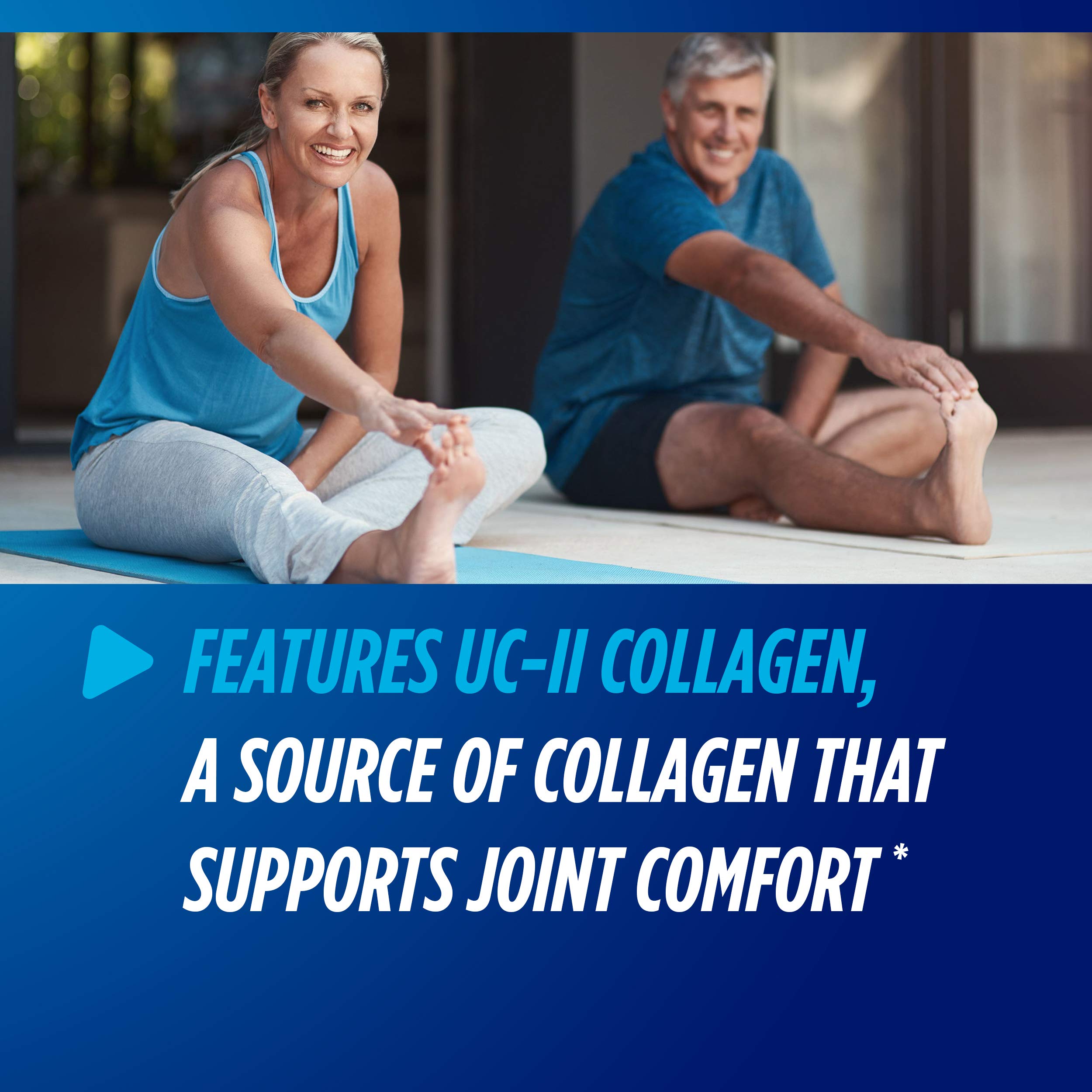 Osteo Bi-Flex Ease avec Vitamine D3, soutien immunitaire et osseux.