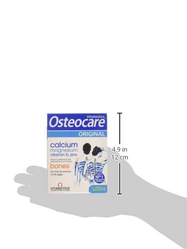 Osteocare doses quotidiennes tablettes prêtes à consommer pour un plan nutritionnel simple.
