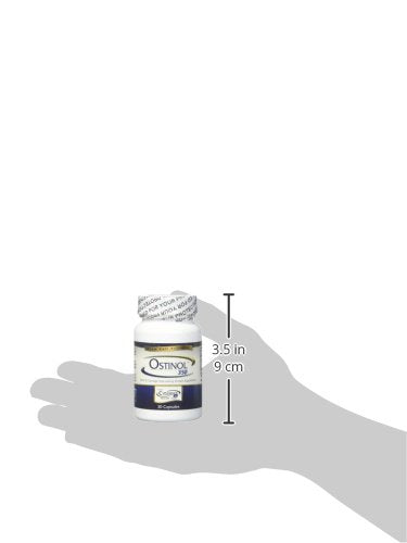 Emballage Ostinol 350, mise en avant du format 30 gelules et de sa praticité.
