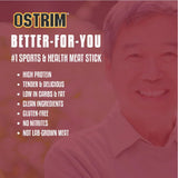 Ostrim Teriyaki boeuf et autruche, paquet ouvert snack protéiné