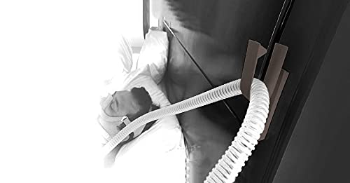 OTEN Medical – Support CPAP Mocha, vue générale d'organisation tuyaux et masque.