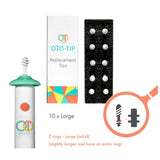 Embout de remplacement taille L pour Oto-Tip, sûr pour la famille.