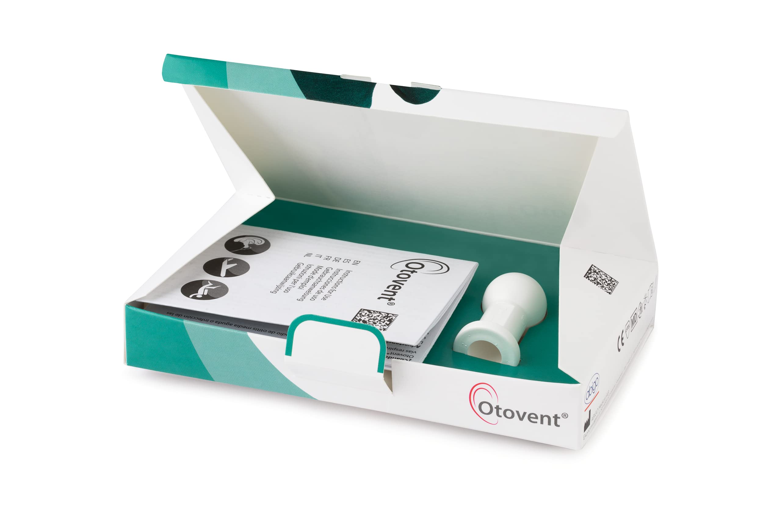Otovent-embout-nasal-connecteur: connexion facile pour une séance d'autoinflation sécurisée.