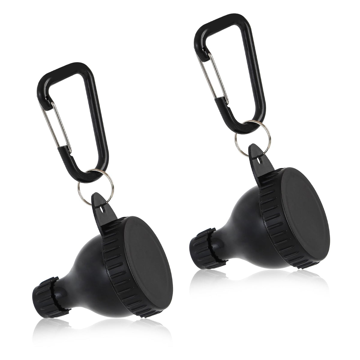 OUMASK Conteneur protéine 50ml noir facilite le versement en poudre