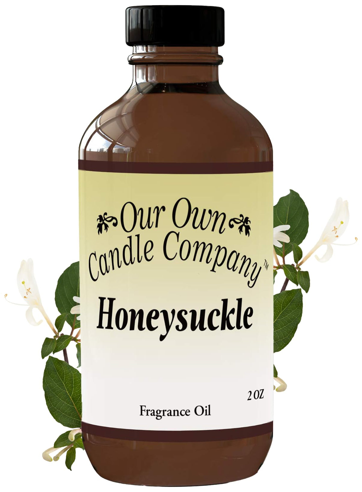 Our Own Candle Company Chevrefeuille - diffuseur huile 2oz: parfum doux et durable pour salon.