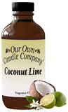 Our Own Candle Company coco citron vert – diffuseur bouteille 2 oz, parfum frais et durable.