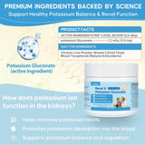 Ourea Renal K poudre aromatisée au poulet pour faciliter l’appétit.