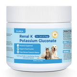 Ourea Renal K poudre-dose prête à être ajoutée à la nourriture pour soutien rénal.