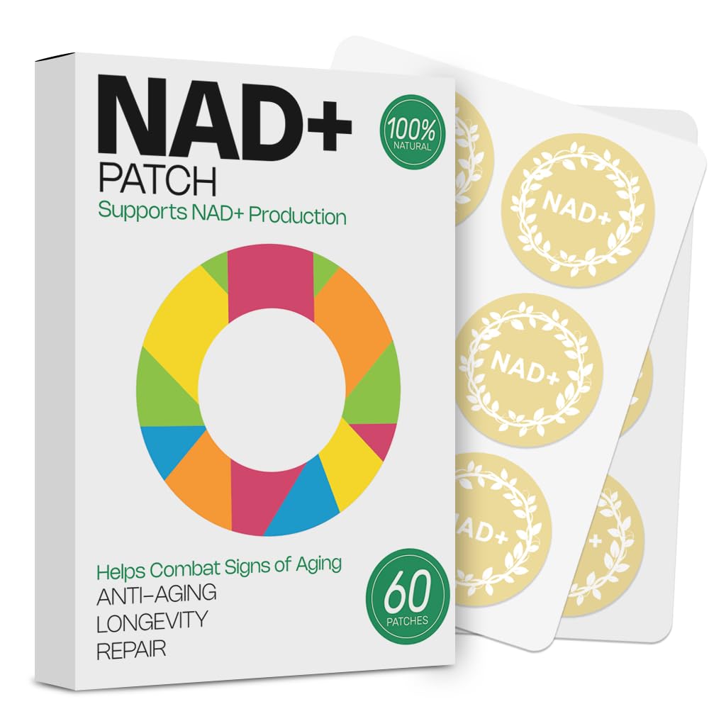 OUROZO NAD+ Comfort patchs, boîte de 60 patchs faciles à utiliser.