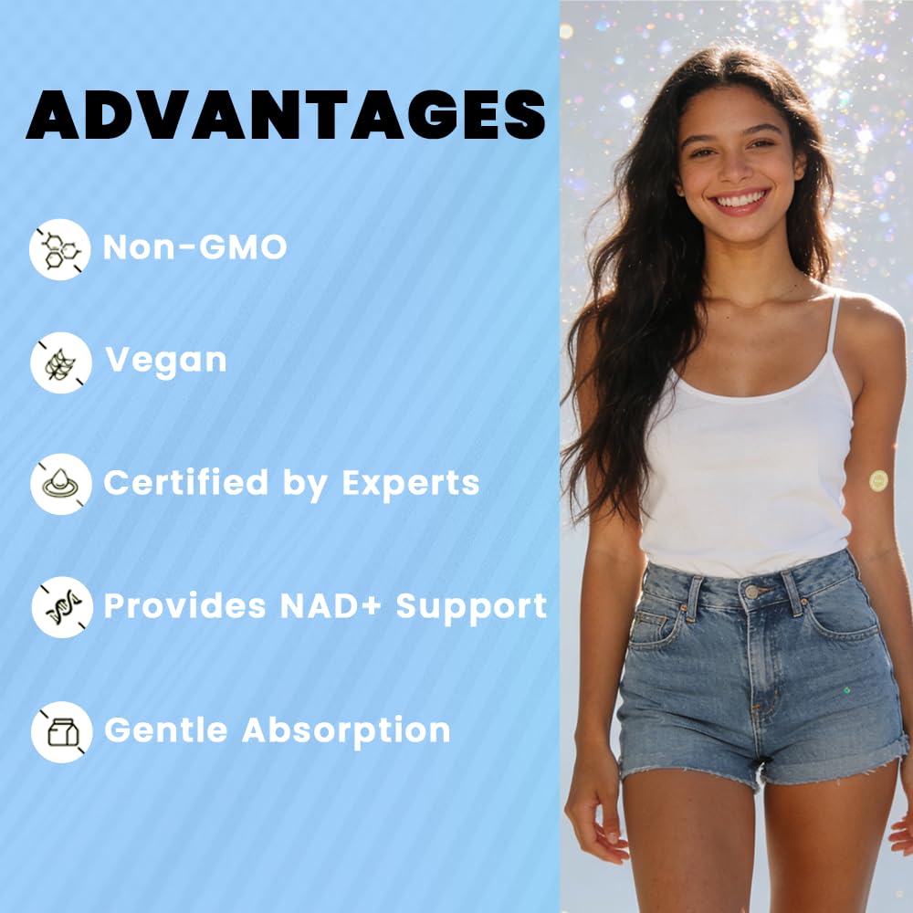 Libération lente des nutriments avec OUROZO NAD+ Comfort Patchs.