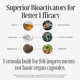 OVA flame: logo BioActivators et mentions nutritionnelles visibles.
