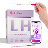 OvaMate bandelettes d'ovulation 50 tests: suivi prévisionnel du cycle pour une planification facilitée