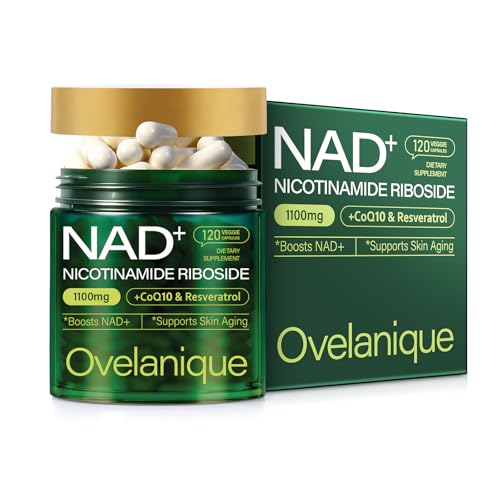 Ovelanique NAD – bouteille-capsules prête pour soutenir l'énergie au quotidien.