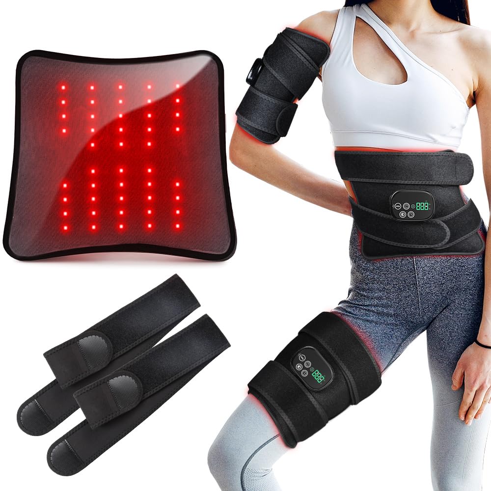 OVIMAZ ceinture lumière rouge générale, confort portable et détente.