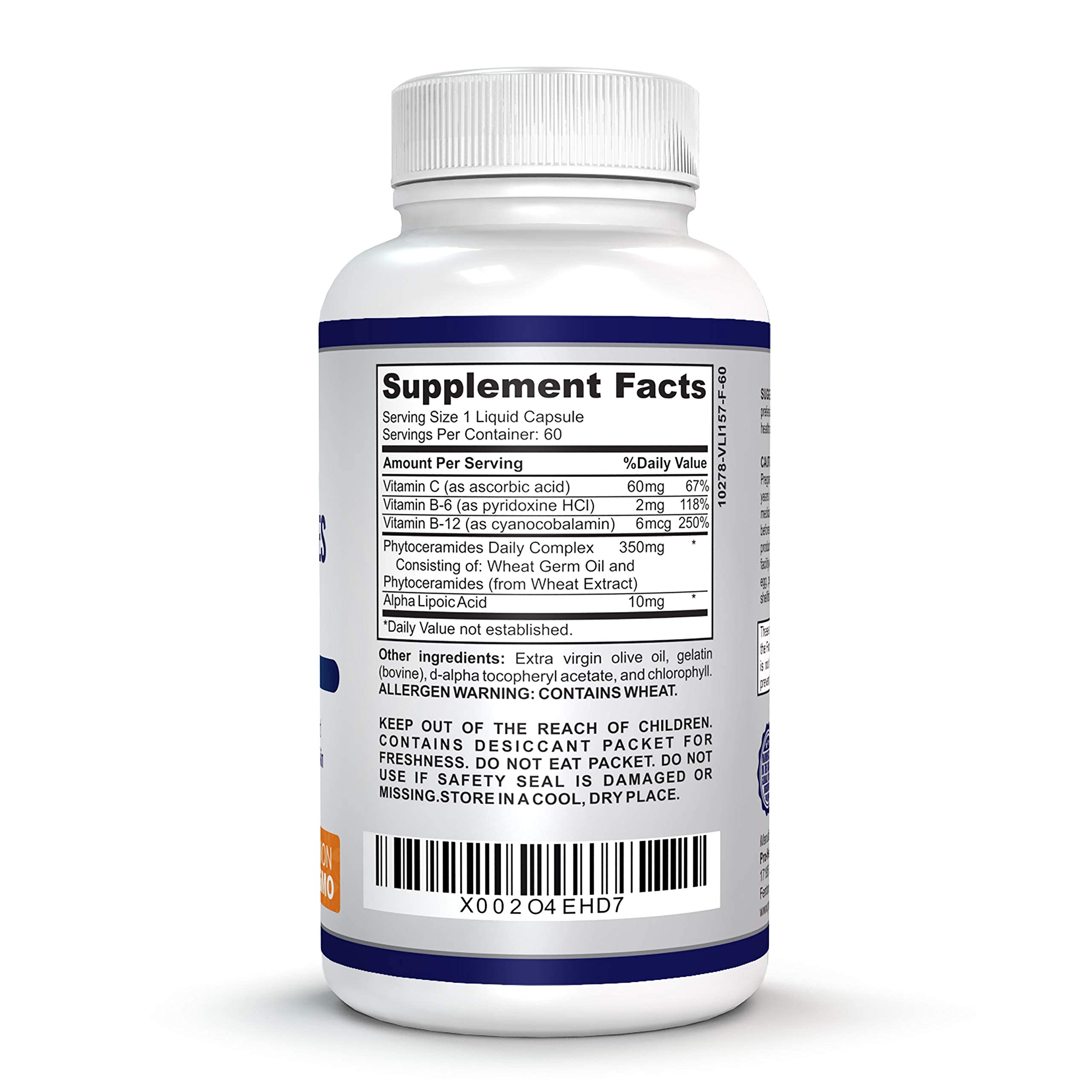 O!VITA Phytoceramides Complex – flacon en main, packaging élégant et qualité garantie