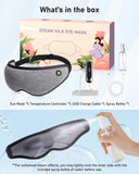 OVVGO masque yeux utilisation quotidienne et voyage.