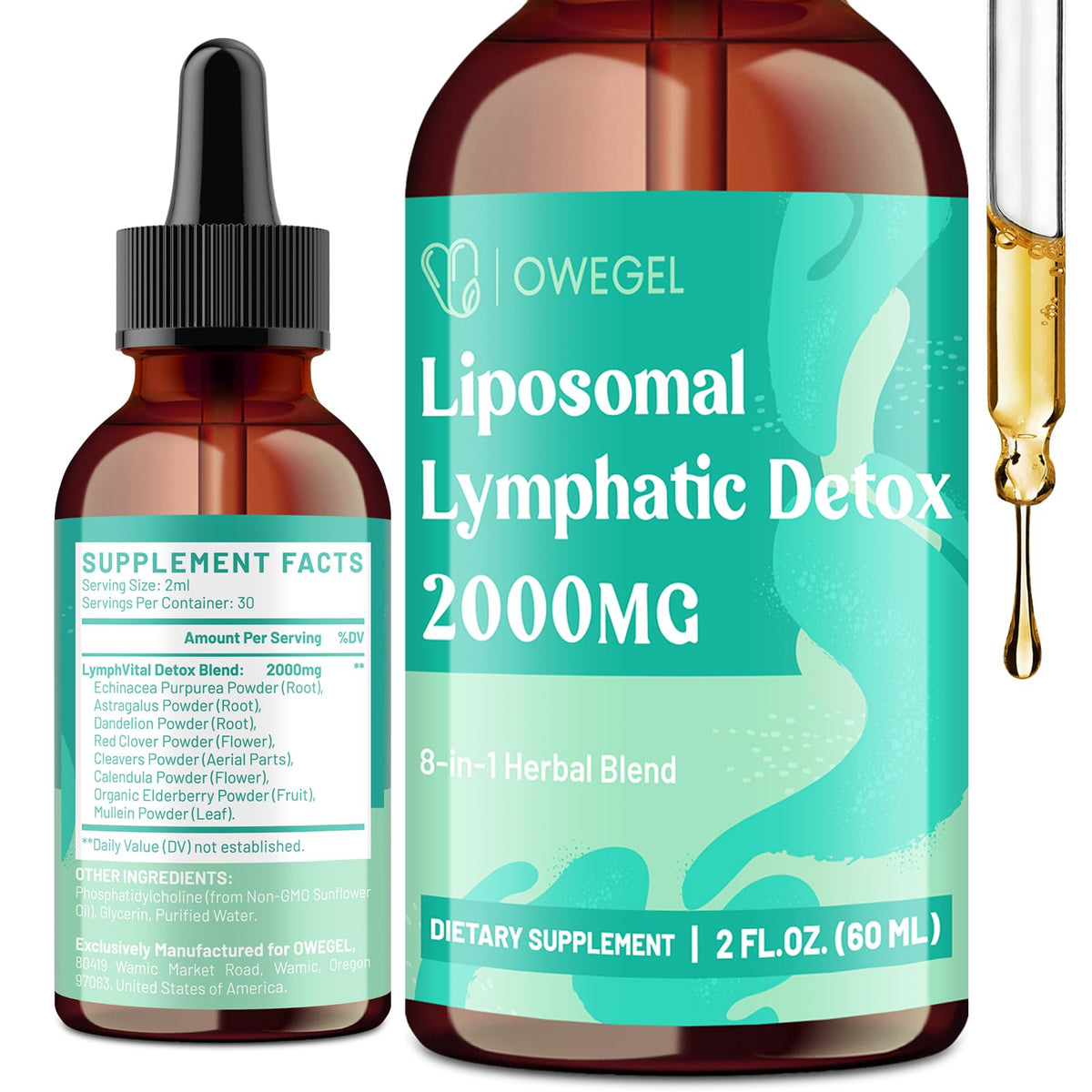 owegel gouttes liposomales en flacon – absorption améliorée des actifs naturels