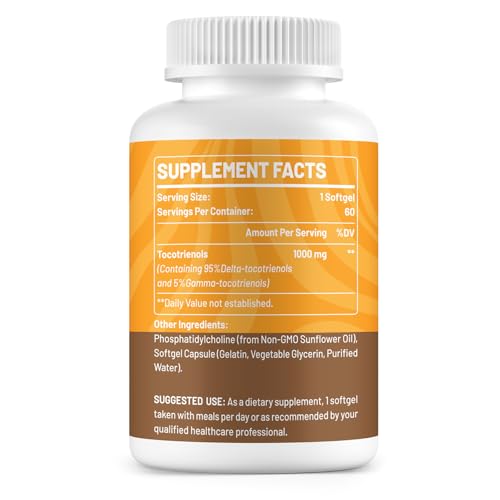 Owegel tocotrienols liposomales: capsules softgel faciles à avaler pour la routine.