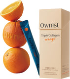 Ownist Triple Collagène Liquide, sachet portable, pratique pour routine beauté nomade.