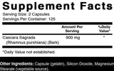 Oxify Cascara Sagrada – bouteille 250 gélules, solution durable pour routine régulière
