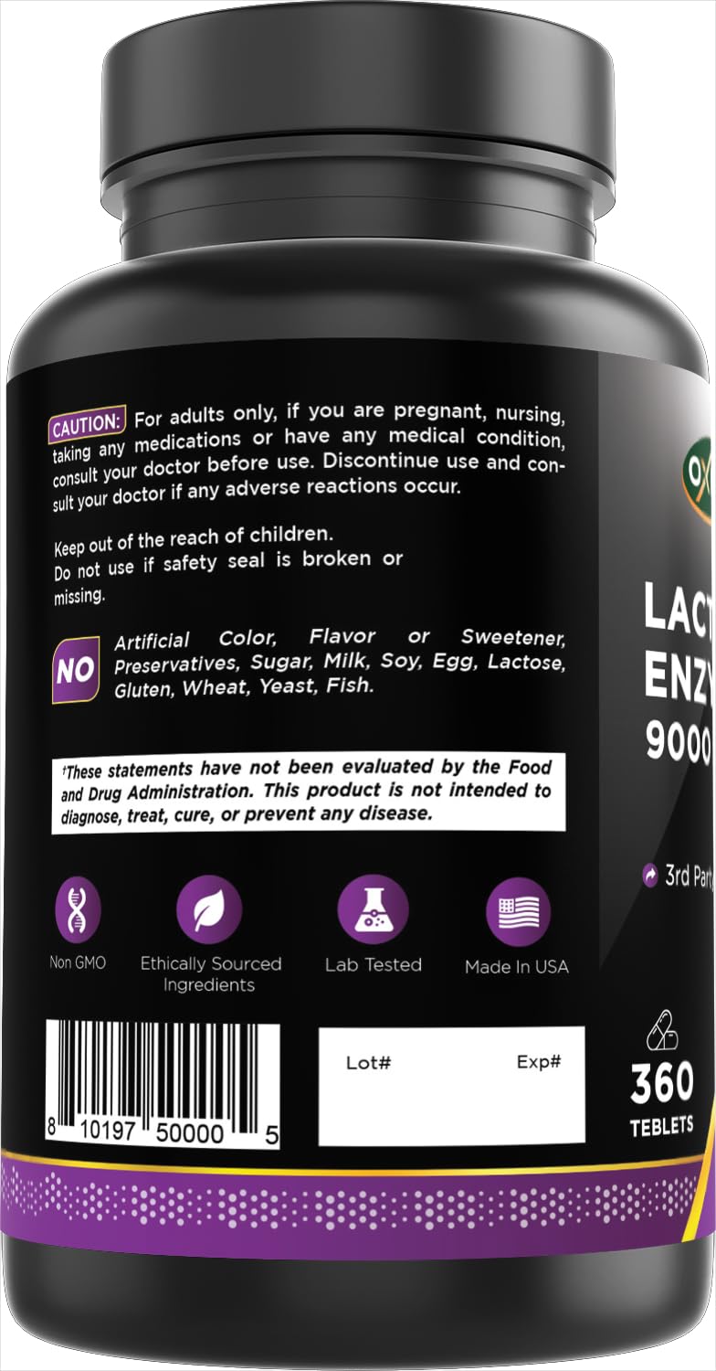 Oxify Lactase 9000, boîte compacte idéale en déplacement.