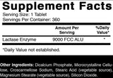 Oxify Lactase 9000, tablettes avant repas, aide potentielle à digérer le lactose.