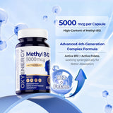 Gélules OxyEnergy B12, forme méthylcobalamine pour absorption rapide