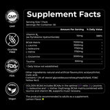 OxyEnergy BCAA Powder sans sucre, formule adaptée à l’entraînement quotidien.