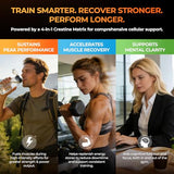 OxyEnergy Créatine Monohydrate: dissolution rapide et texture fluide.