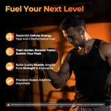 OxyEnergy Créatine Monohydrate: mélange 4-en-1 pour performance potentielle.