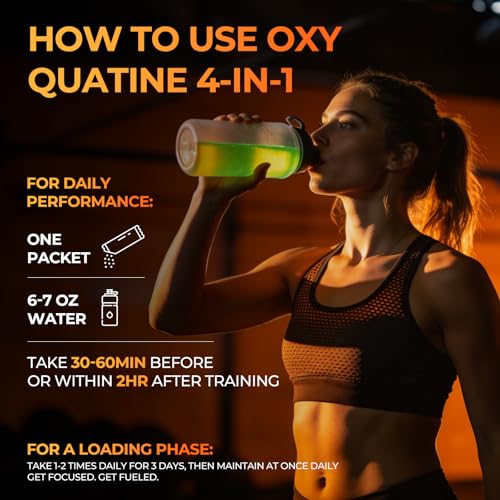 OxyEnergy Créatine Monohydrate: sachet individuel parfait en déplacement.