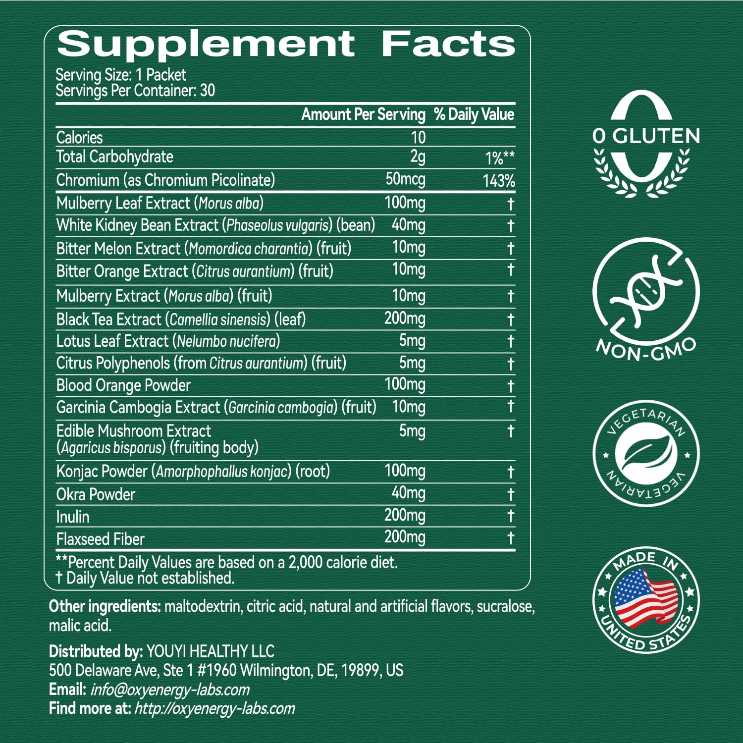 OxyEnergy LIPO Slash, sachet orange, boisson pratique pour la gestion du poids.
