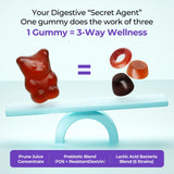 Gomme OxyEnergy prune – arômes naturels sans saveurs artificielles.