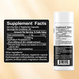 OxyEnergy Shilajit boîte 60 capsules, soutien quotidien.