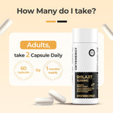 OxyEnergy Shilajit certification GMP et tests tiers.