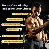 OxyEnergy Shilajit acide fulvique 50 %, nutriments essentiels.