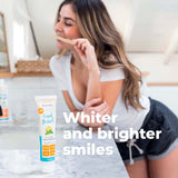 Oxyfresh dentifrice utilisation quotidienne, routine bucco-dentaire agréable.