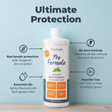 Oxyfresh Pro Formula Fresh Mint, etiquette claire pour meilleure présentation produit.