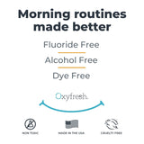 Oxyfresh Pro Formula menthe fraiche – usage quotidien simplifié pour votre hygiène buccale.