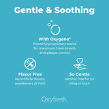 Oxyfresh, usage quotidien, respiration fraîche et sans arôme.
