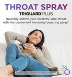 Étiquette TriGuard Plus, informations claires sur les ingrédients et l’usage.