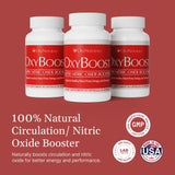 OxyBoost - emballage: sans L-arginine pour une circulation fluide.