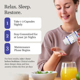 OxyNaturals Sommeil - packaging pratique pour intégrer le rituel du soir.