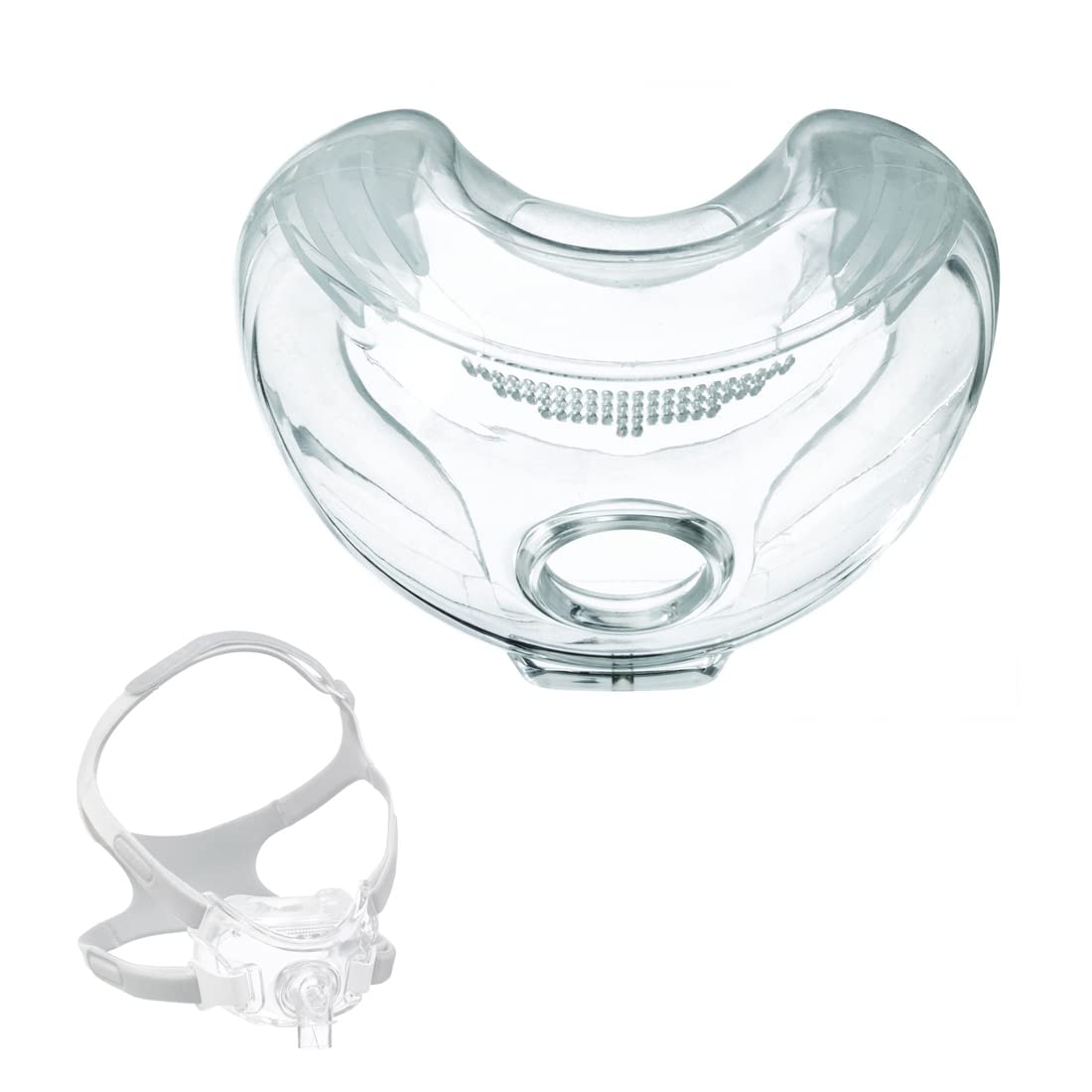 Coussin-visage-plein-medium Respironics Amara View médium — ajustement durable.