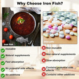 OYWGRICH Poisson-Fer vegan, solution pratique pour les végétaliens.