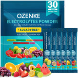 Boîte OZENKE, 30 sticks d'électrolytes prête à l'emploi pour hydrater rapidement.