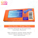 Bonbons Kava d'Ozia Originals – emballage compact pour sac ou voiture.