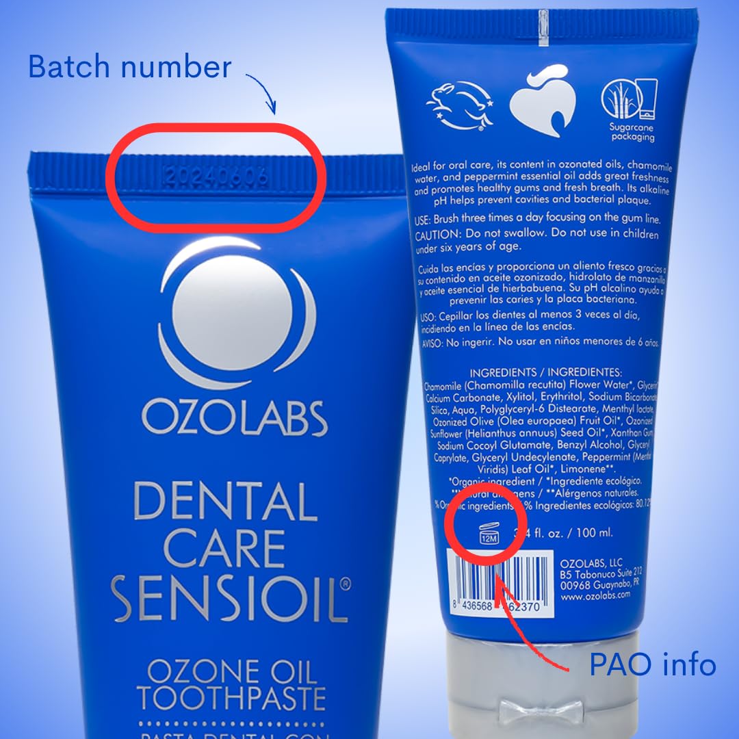 OZOLABS Dentifrice olive parfum menthe et extraits végétaux: expérience agréable.