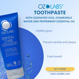 OZOLABS Dentifrice olive xylitol: soutien à l'hygiène quotidienne et fraîcheur.