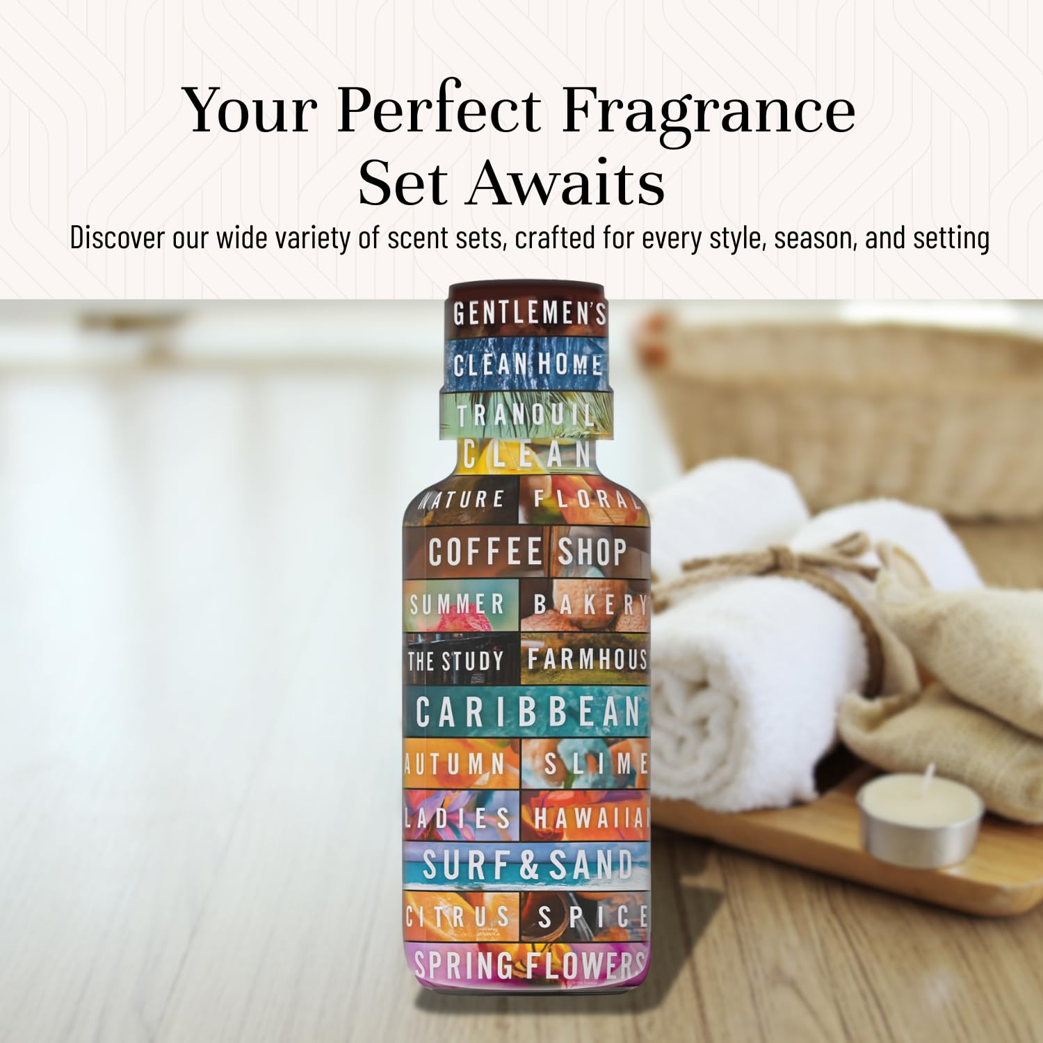 P&J Trading Tranquil Set Coffret Cadeau — coffret élégant pour cadeaux ou occasions.